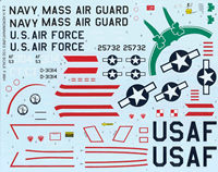 F-86H Decals - Click to Enlarge